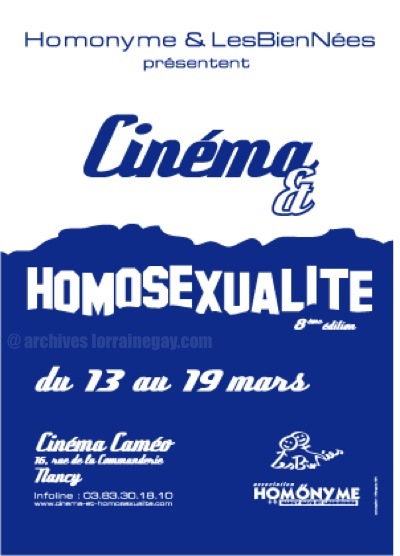 Cinéma et Homosexualité 2002
